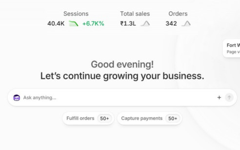 D2C e-commerce brand case study screenshot